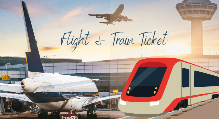 flight and train booking