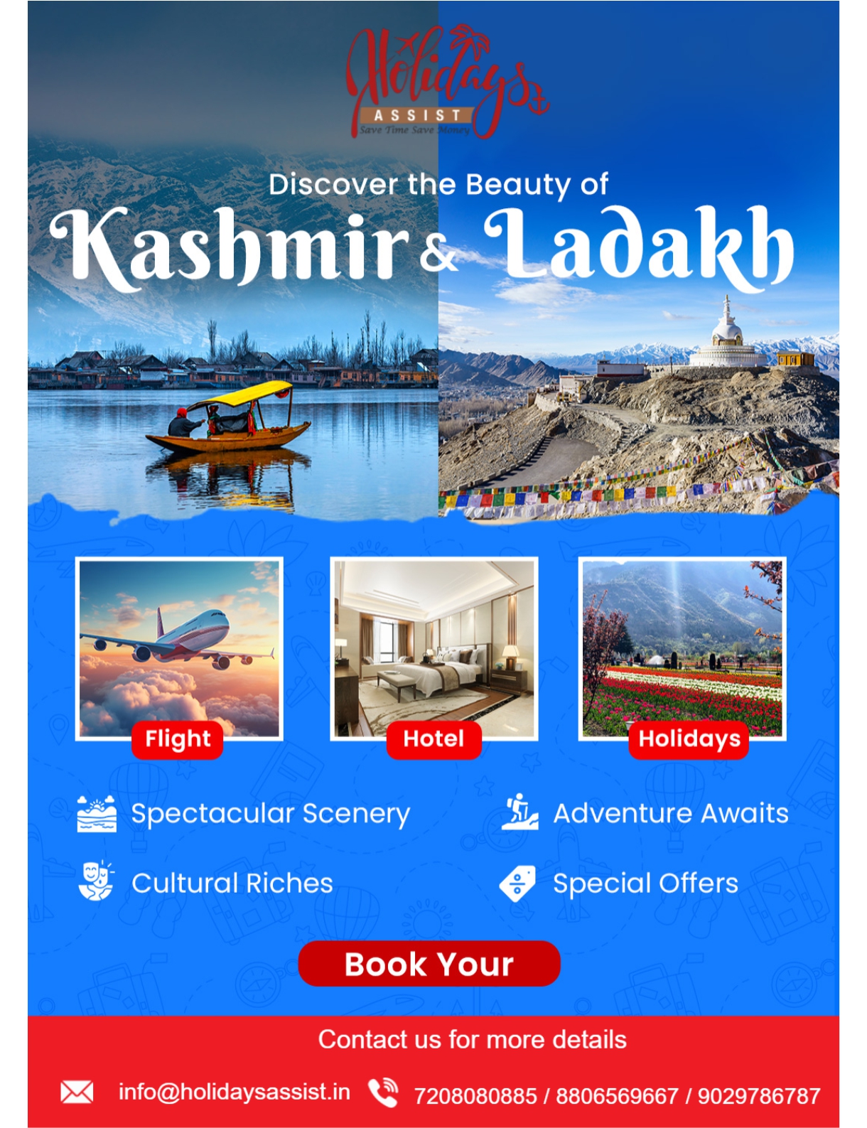   Beauty   of   Kashmir   &  Ladakh